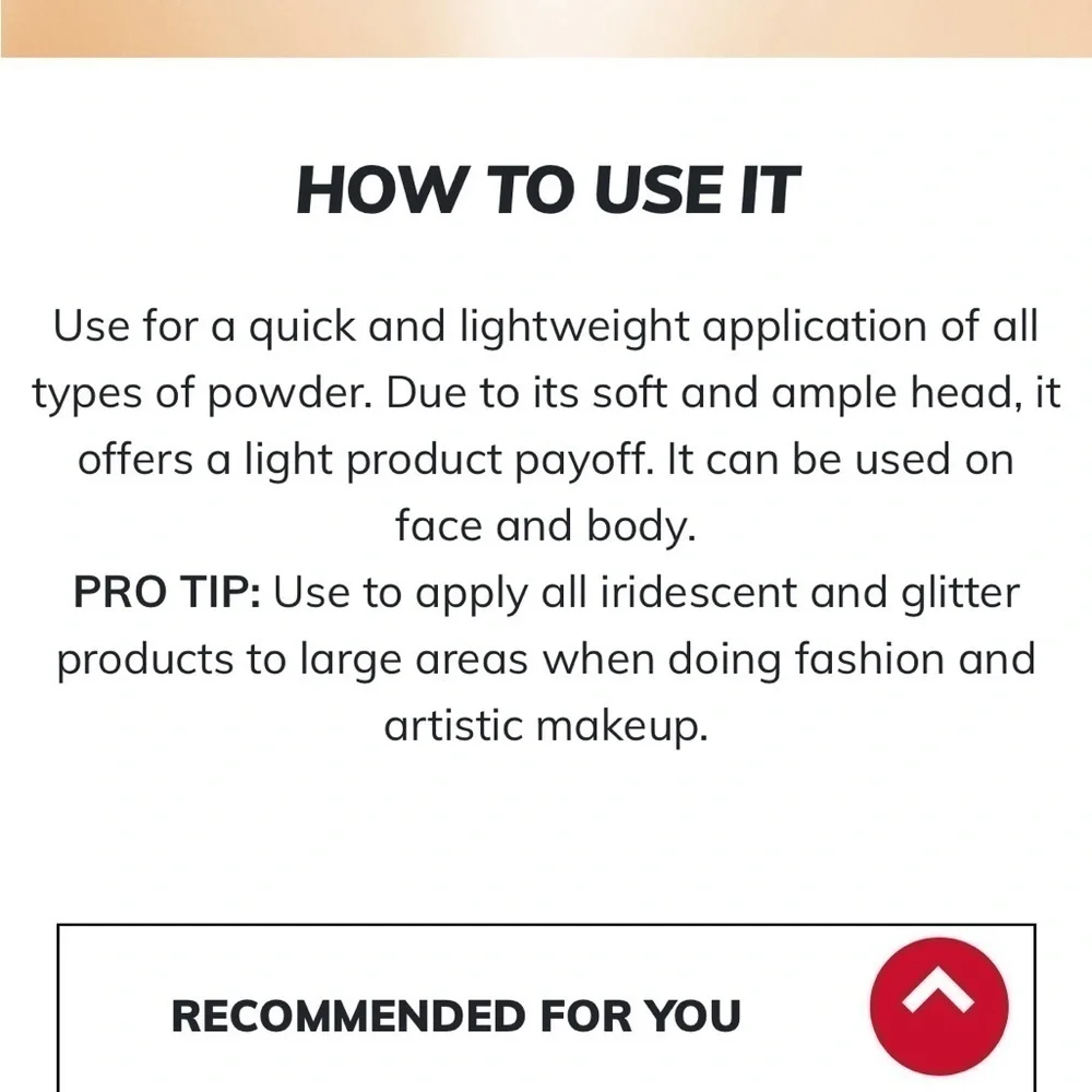 Makeup forever - POWDER BRUSH - LARGE - 130
ARTISAN BRUSH - Picture 4 of 4
